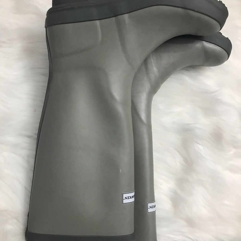 Ladies olive green rain boots - Picture 8 of 8